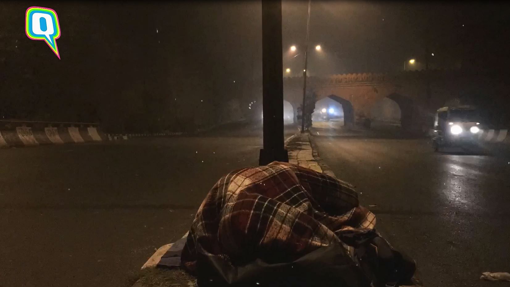 I slept on the divider for one night and here is what I learned about homelessness. 
