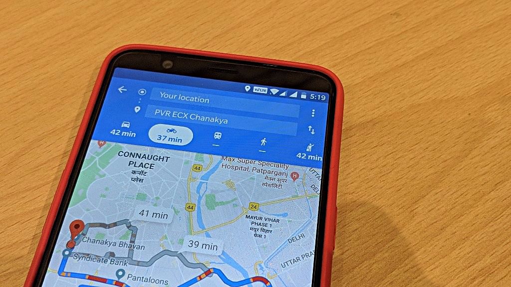 Two-wheeler mode on Google Maps is now live in India. 