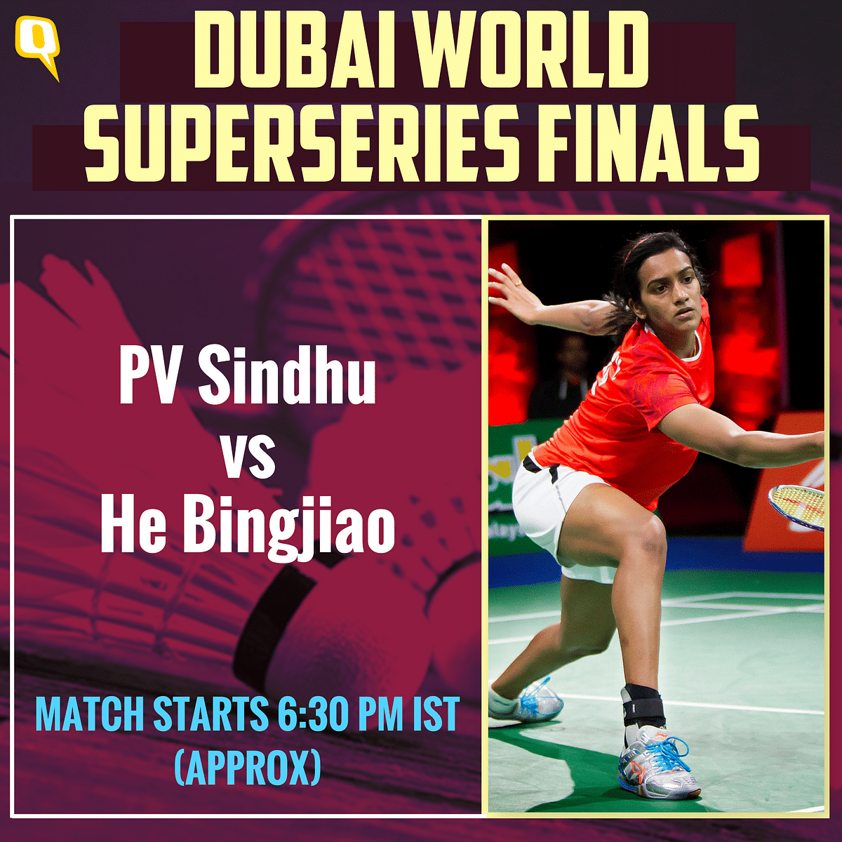 PV Sindhu and Kidambi Srikanth would be aiming for a great finale to what has been a good year for Indian badminton.