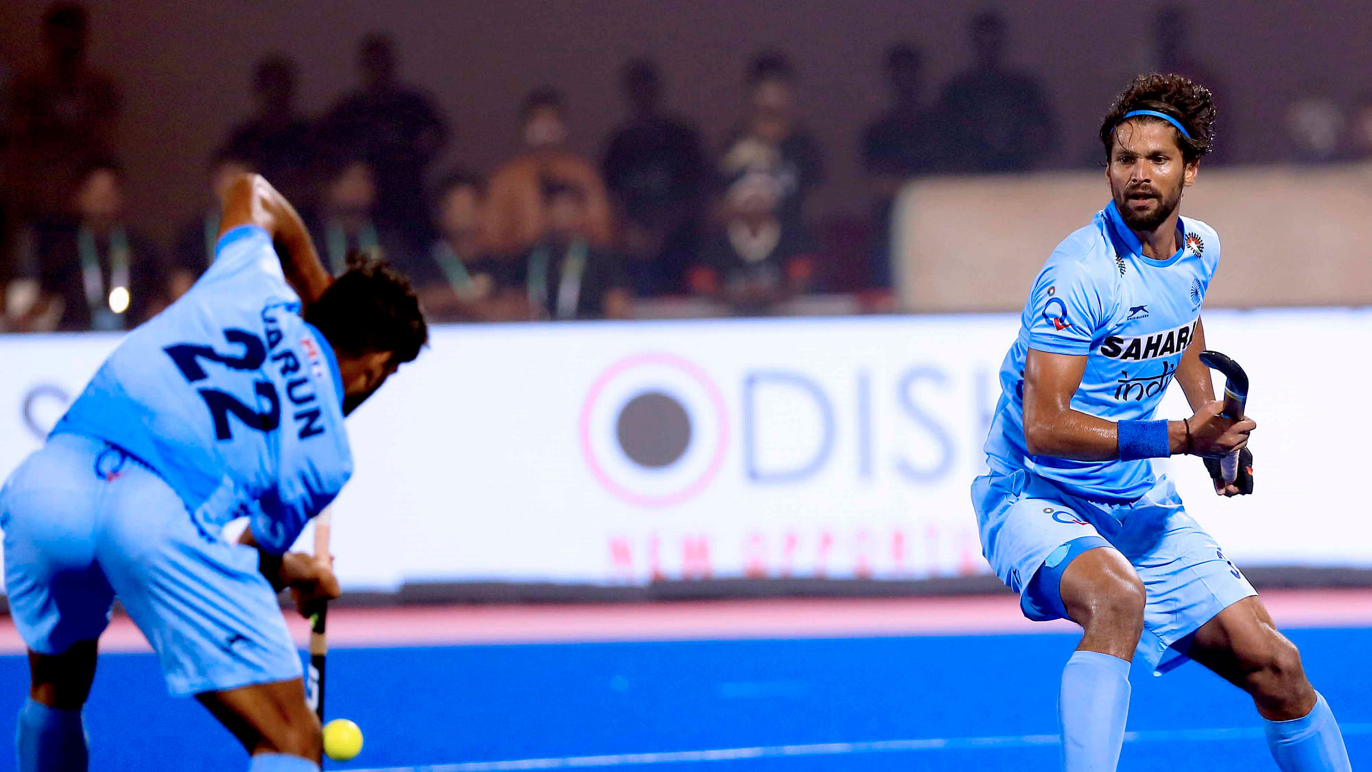 India take on Argentina in the semis of the Hockey World League Final.&nbsp;