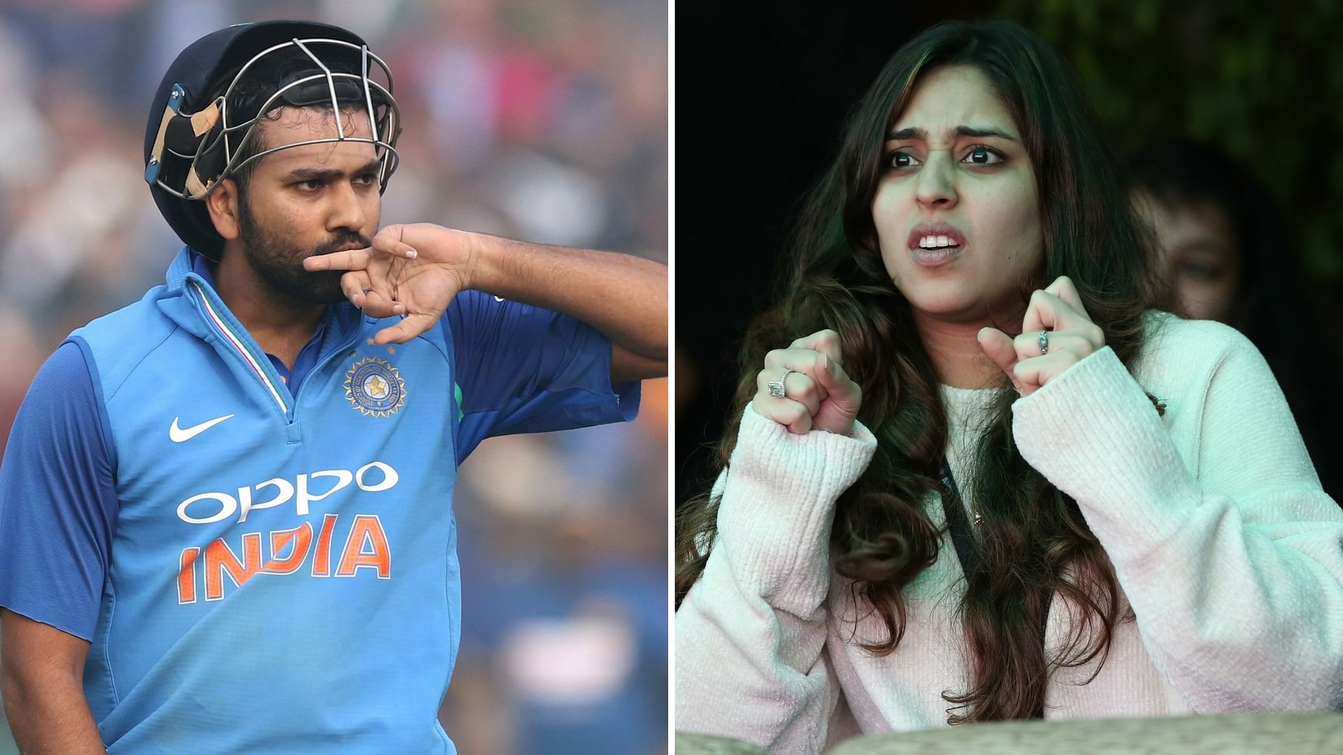 Rohit Sharma Gifts Teary-Eyed Wife a Double Ton On Anniversary
