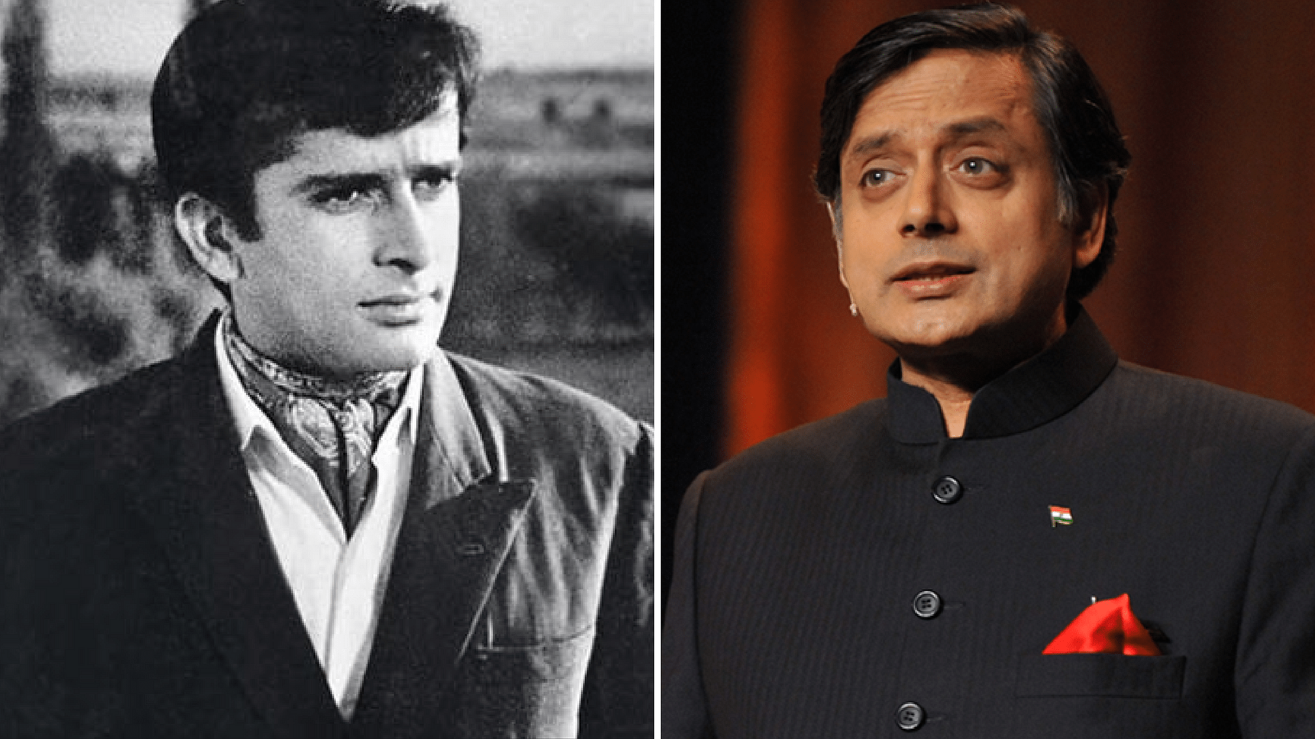 Shashi Kapoor and Shashi Tharoor.