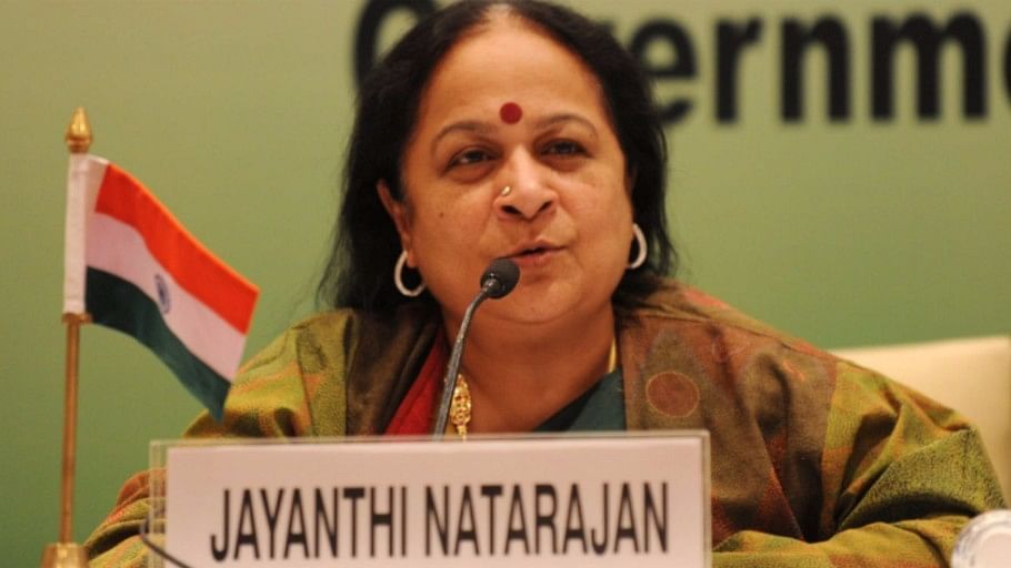 Former environment minister  Jayanthi Natarajan.