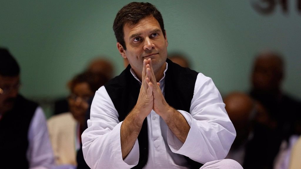 Congress President-Elect Rahul Gandhi.