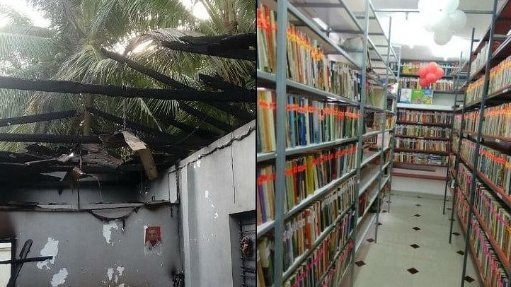 When AKG library was set on fire, it had over 6,000 books. Now, it has been rebuilt with nearly 13,000 books.