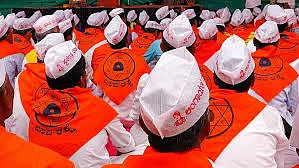 The Lingayats continue to reiterate their demand for 15% reservation.