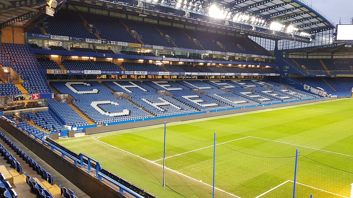 Chelsea Fc fan from India visits Stamford Bridge