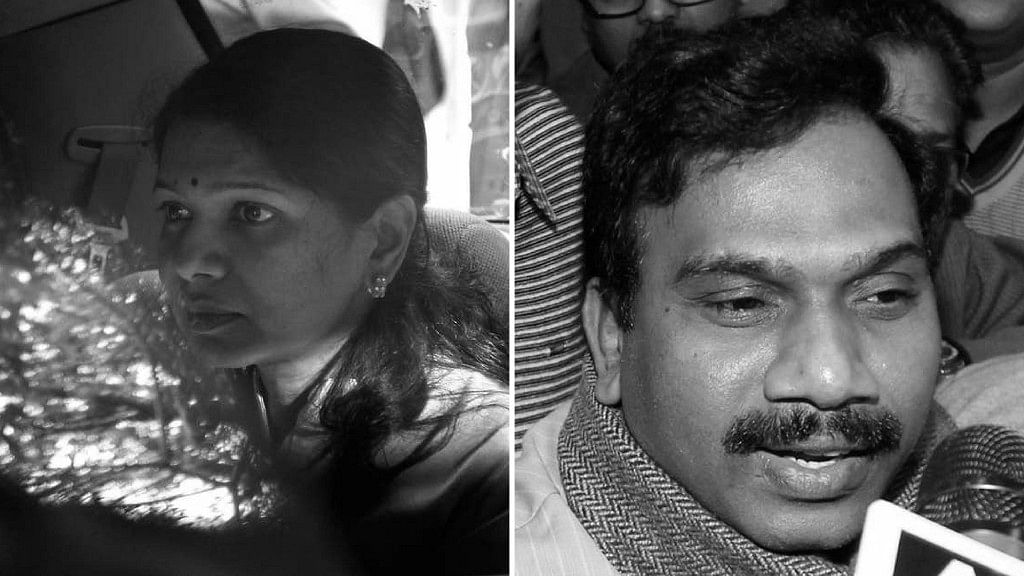 M Kanimozhi (L), and A Raja (right). All the accused in the 2G spectrum scam have been acquitted. Image used for representation.
