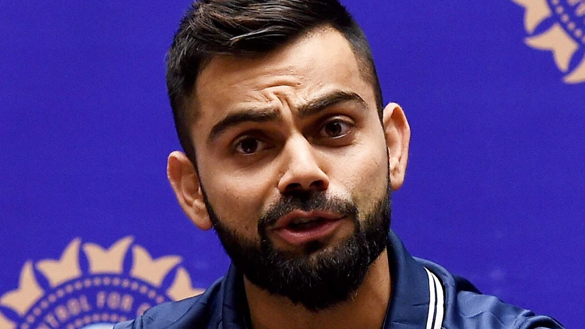 Virat Kohli spoke for the first time about Anushka before the team’s pre-departure press conference.