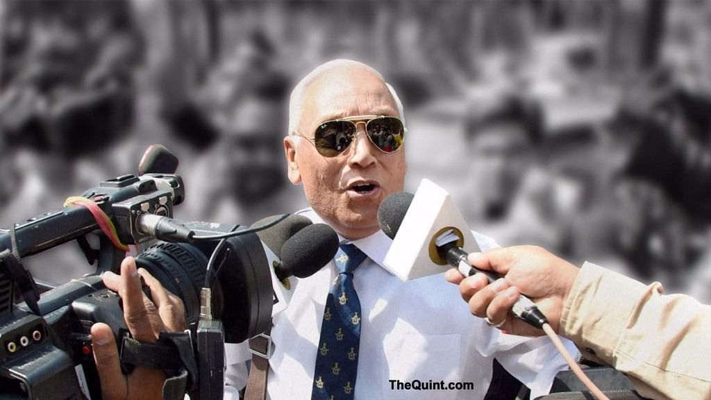 Former Indian Air Force Chief SP Tyagi also arrived at the Patiala House Court on Wednesday in connection with the AgustaWestland chopper scam.&nbsp;