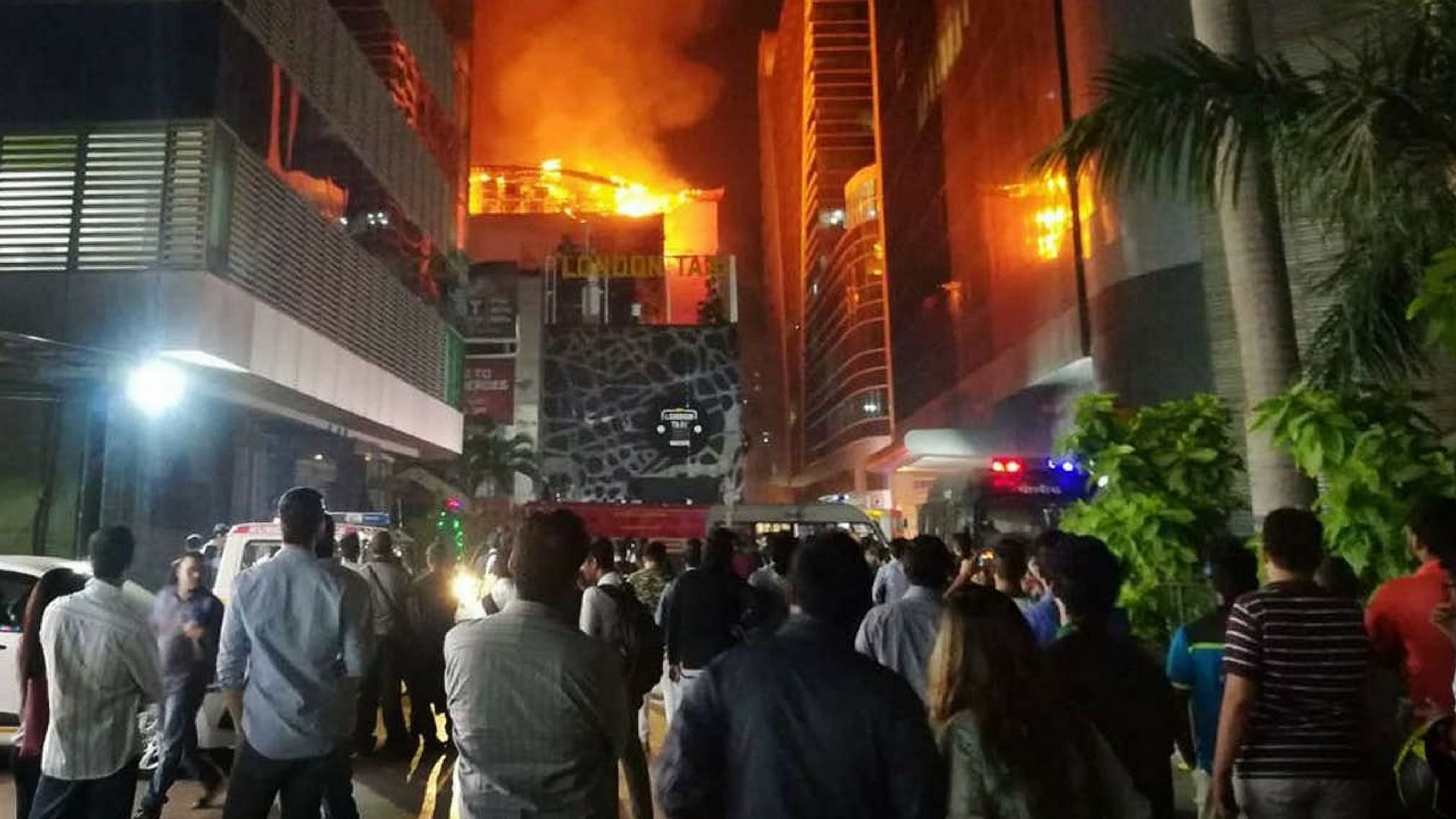  The Kamala Mills fire, which left 14 dead and many more injured.