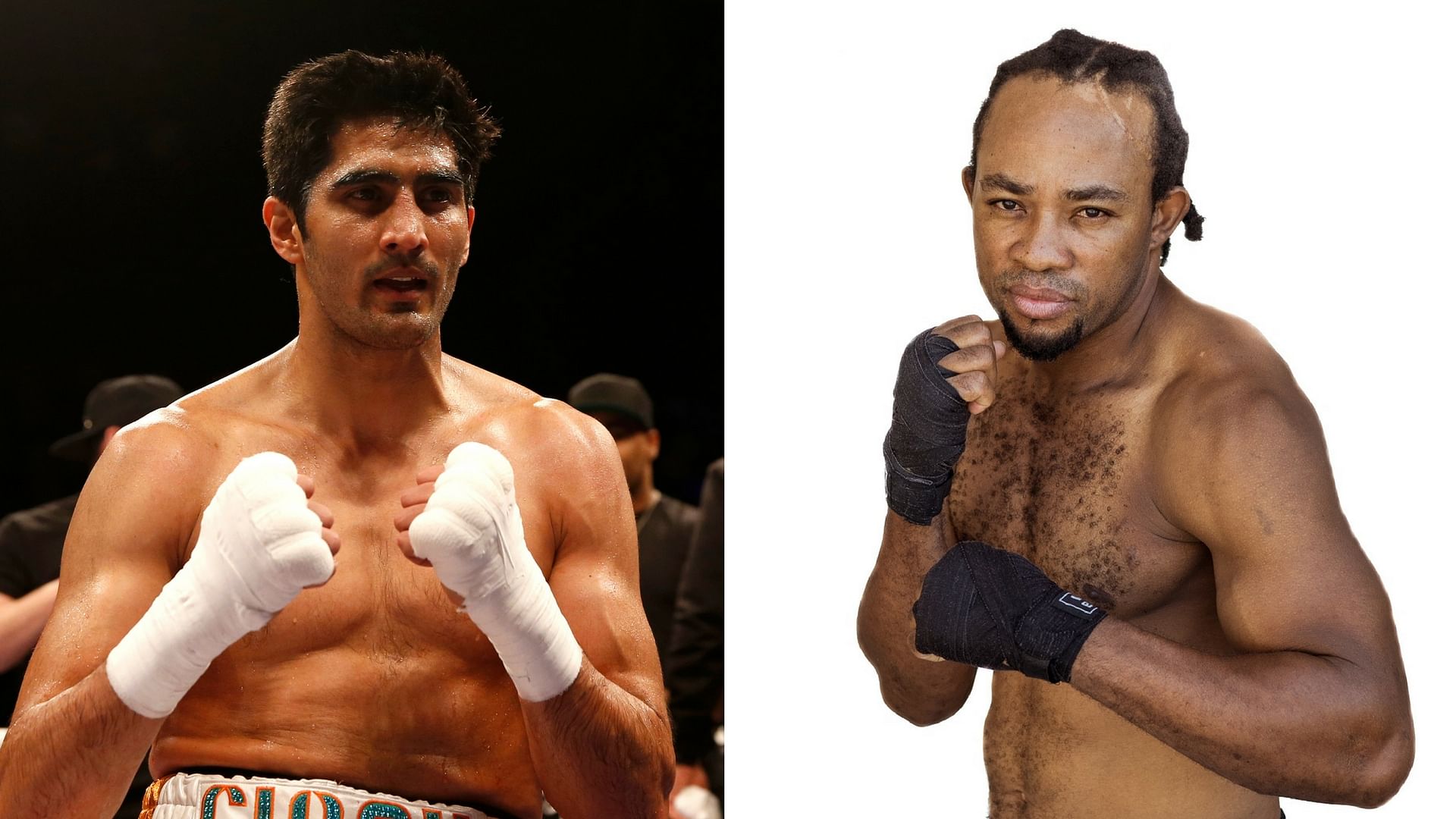 African Champion Ernest Amuzu will fight Indian star boxer Vijender Singh on 23 December.