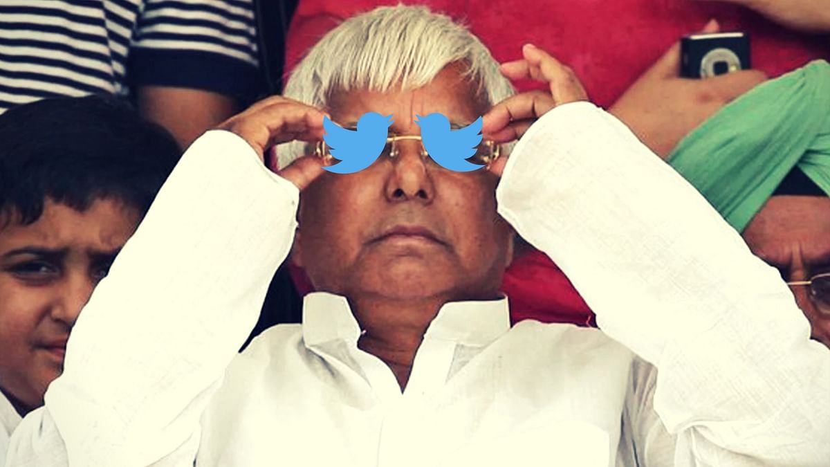 What Does Lalu Do on His Way to Jail? Goes on a Tweet Frenzy, Duh!