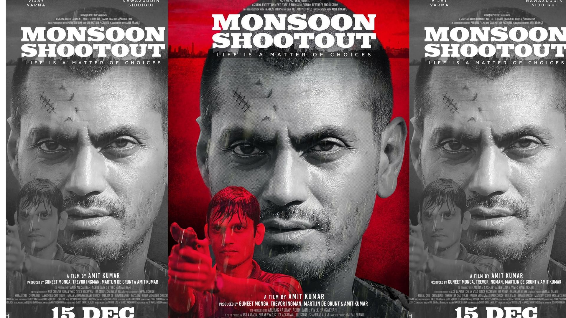 A poster of<i> Monsoon Shootout</i>.