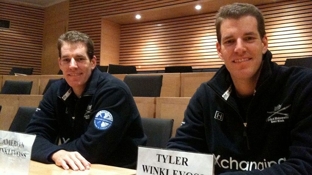 The Winklevoss twins, of ‘Social Network’ fame.