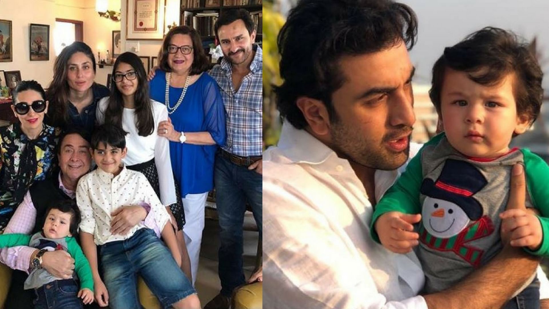 Taimur’s first family brunch.