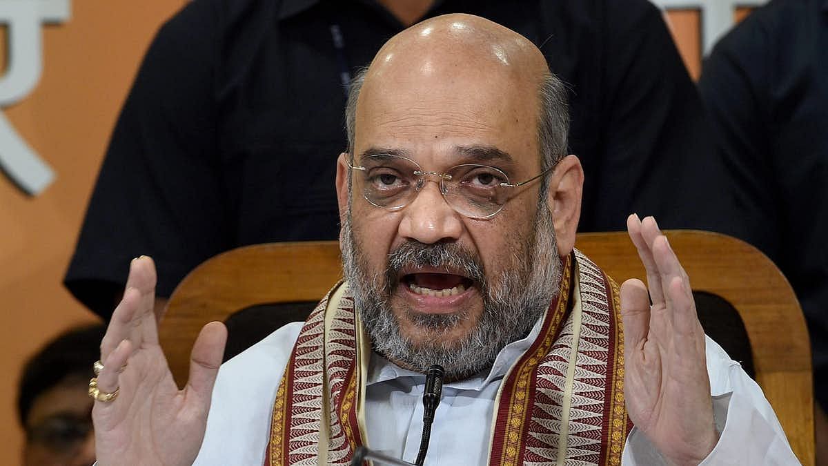 In a major faux pas, Amit Shah called Yeddyurappa – instead of Siddaramaiah – ‘most corrupt’.