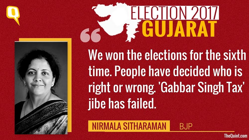 As results of the Gujarat and Himachal Pradesh come in, here’s a selection of the political reactions. 