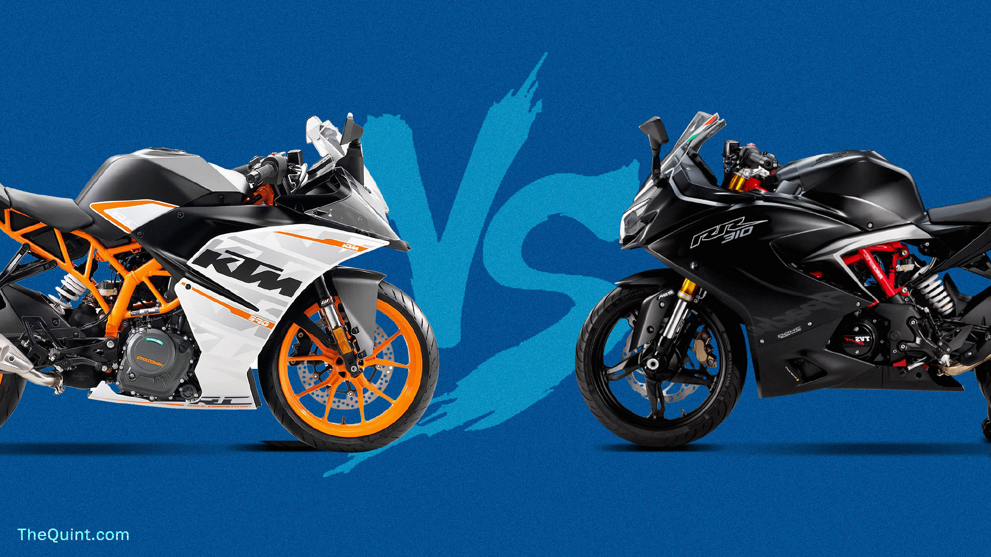 We pit KTM RC 390 against the newly launched TVS Apache RR310.&nbsp;