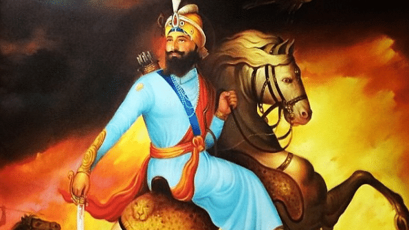 Guru Gobind Singh was the tenth guru of the Sikhs.