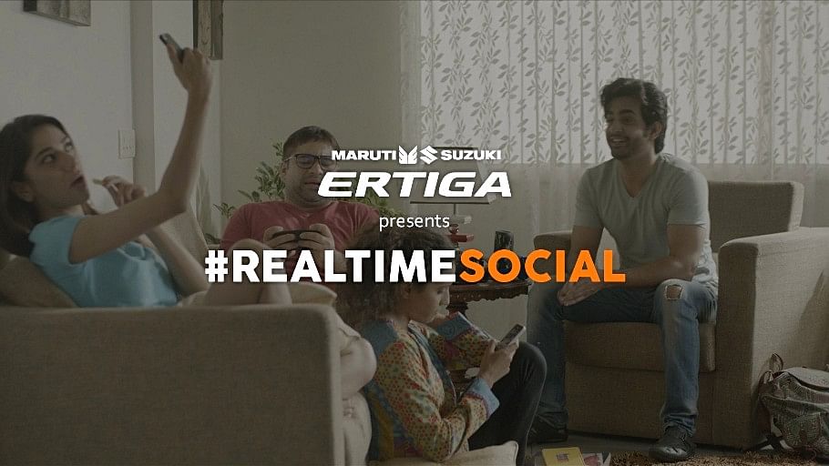 Time to go #RealTimeSocial in your Ertiga.