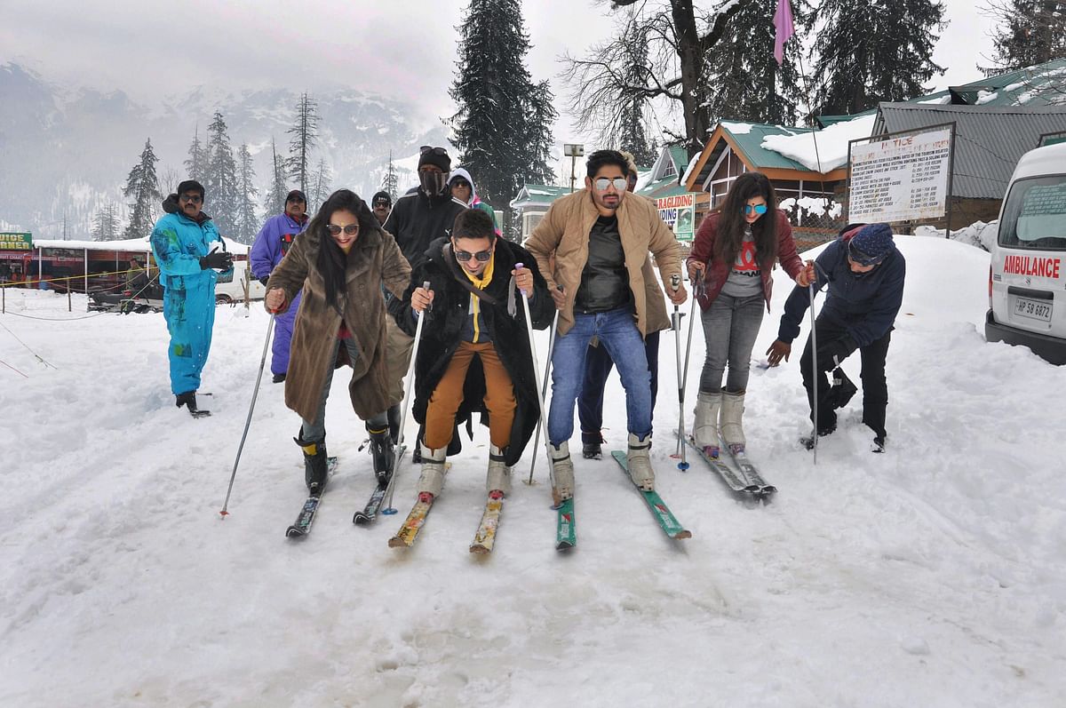 Snowfall was reported in Jammu and Kashmir, Uttarakhand, and Himachal Pradesh.