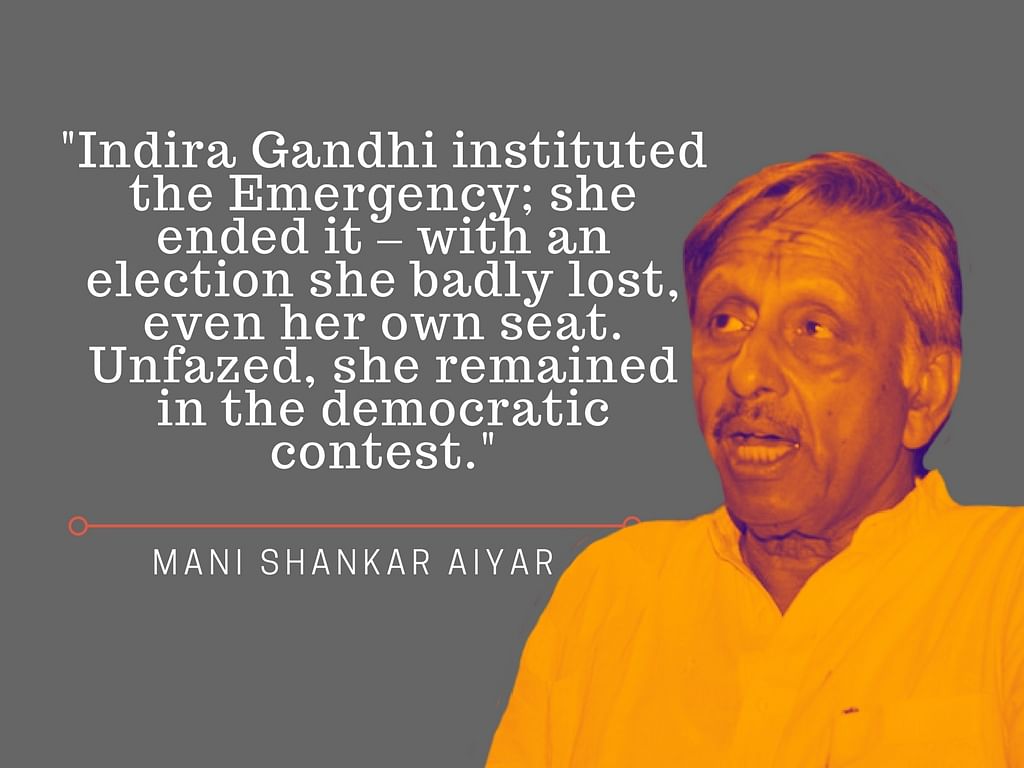 Mani Shankar Aiyar retaliates to a comment made by the PM who had accused the Congress of ‘dynastic succession’.