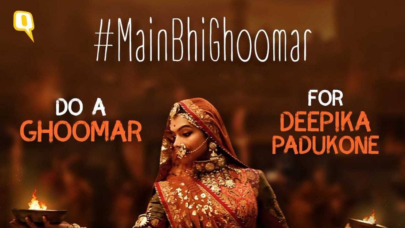 Do a <i>Ghoomar</i> for Deepika Padukone, join our #MainBhiGhoomar campaign.