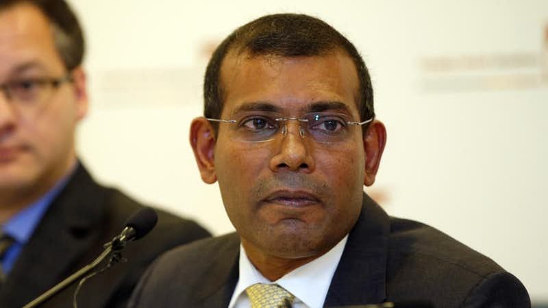 The Maldives said that the crisis in the country is “like Kashmir” and that India “shouldn’t interfere” in it.