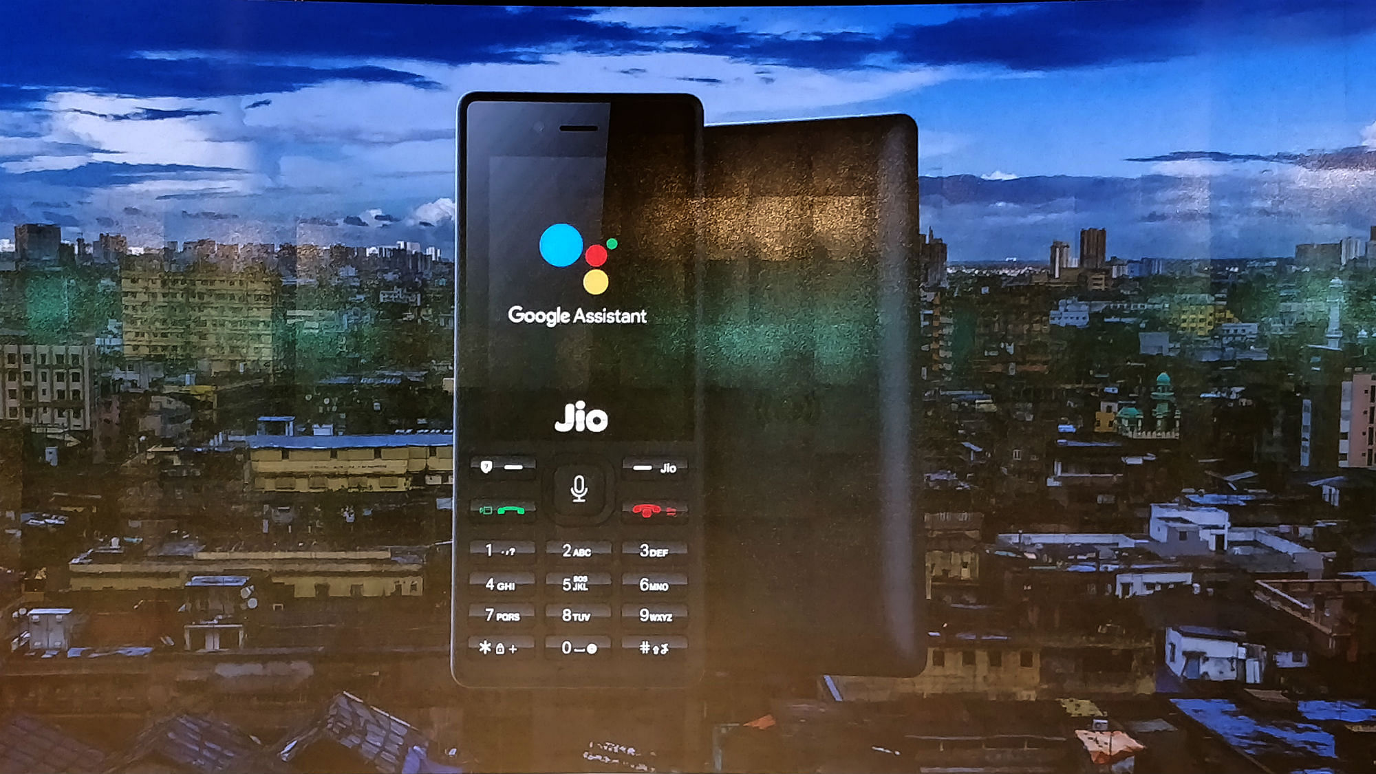 JioPhone also supports Google Assistant.