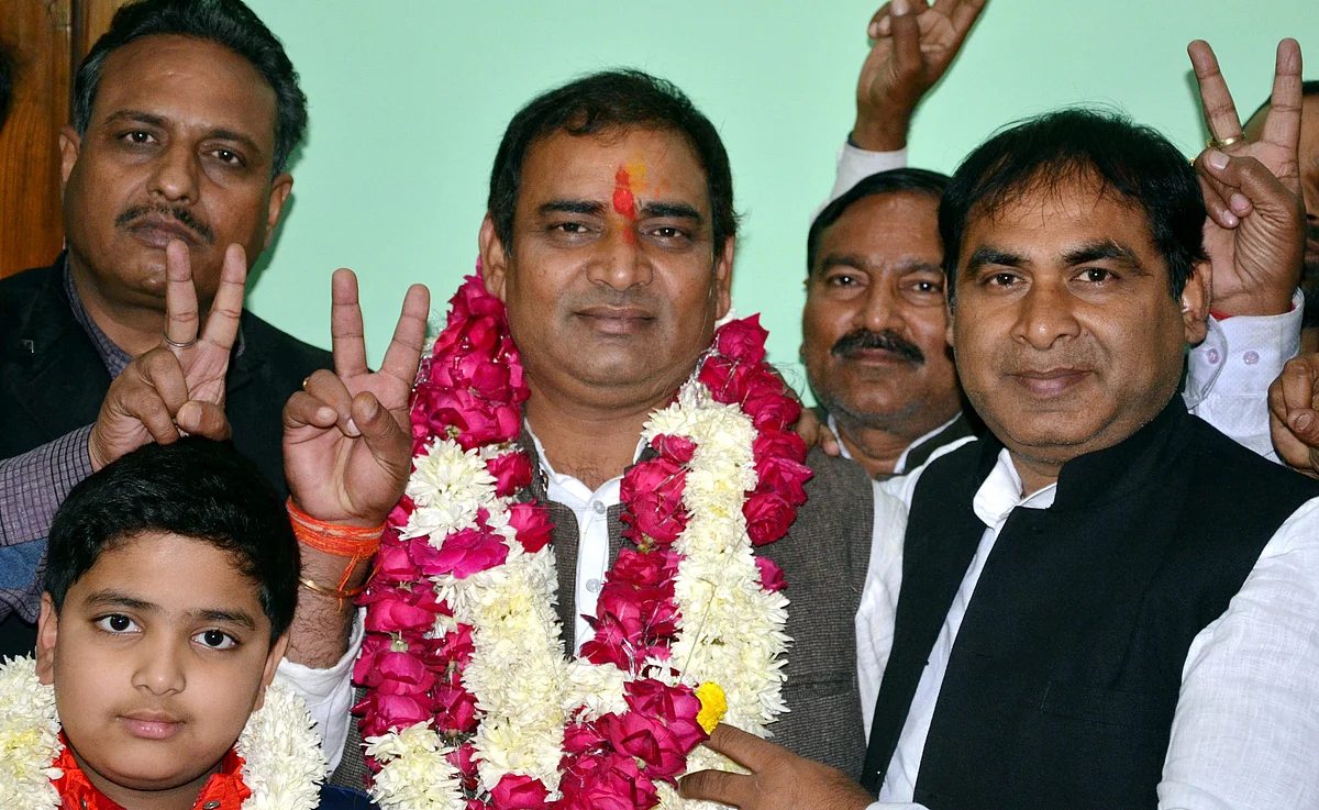 The BJP retained the Sikandra Assembly seat in UP by a margin of over 11,000 votes.