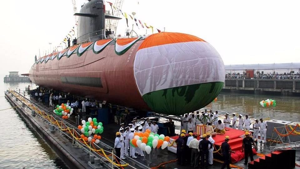 The state-of-the-art features of the Scorpenes include superior stealth and ability to launch crippling attacks on the enemy with precision-guided weapons.