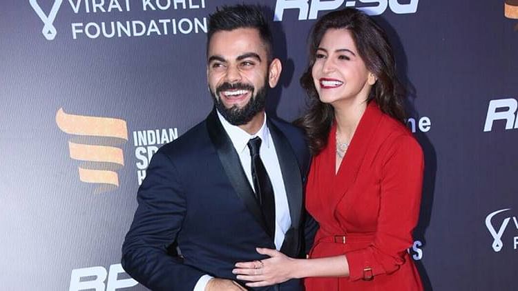 Virat Kohli and Anushka Sharma.