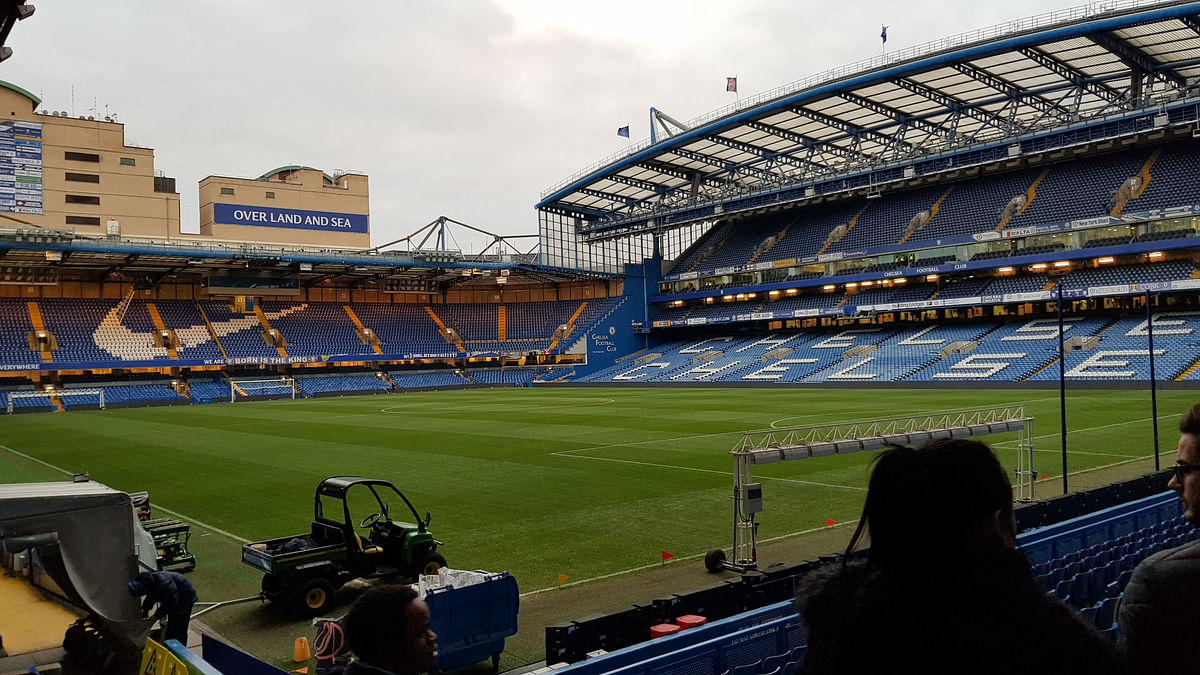 When a Chelsea FC fan from India visits Stamford Bridge. The story in pictures.