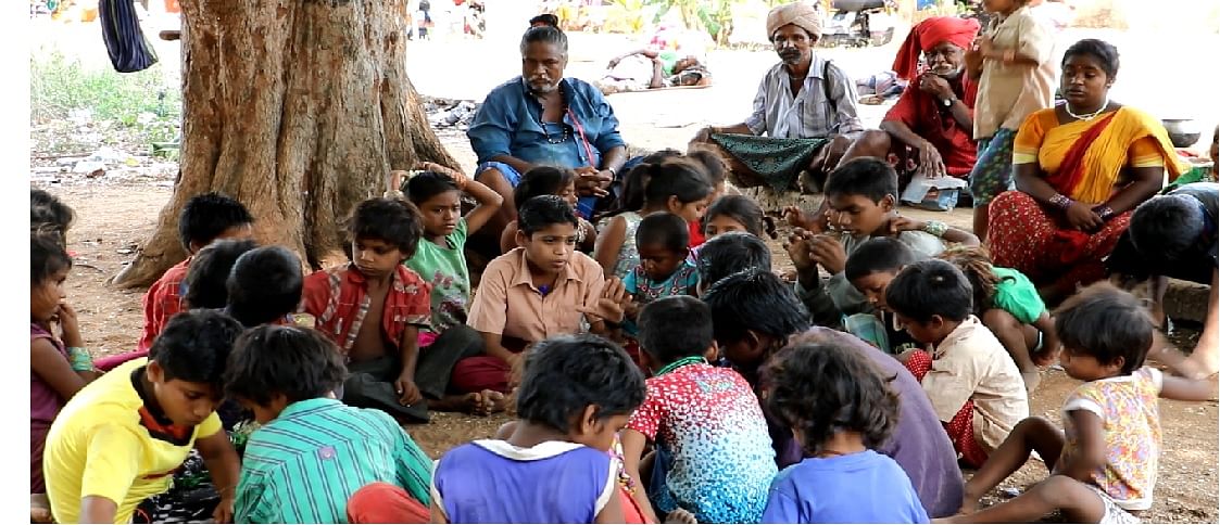 Sakthi from Tamil Nadu has successfully managed to convince families of his community to send 25 children to school.