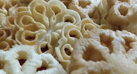 Rose cookies