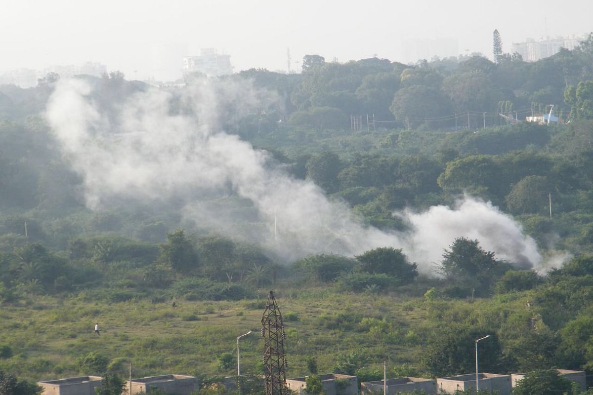 Burning waste is taking a toll on the lungs of Shetty Halli and Mallasandra residents in Bengaluru.