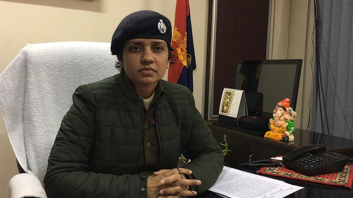 Manzil Saini, Senior Superintendent of Police, Meerut