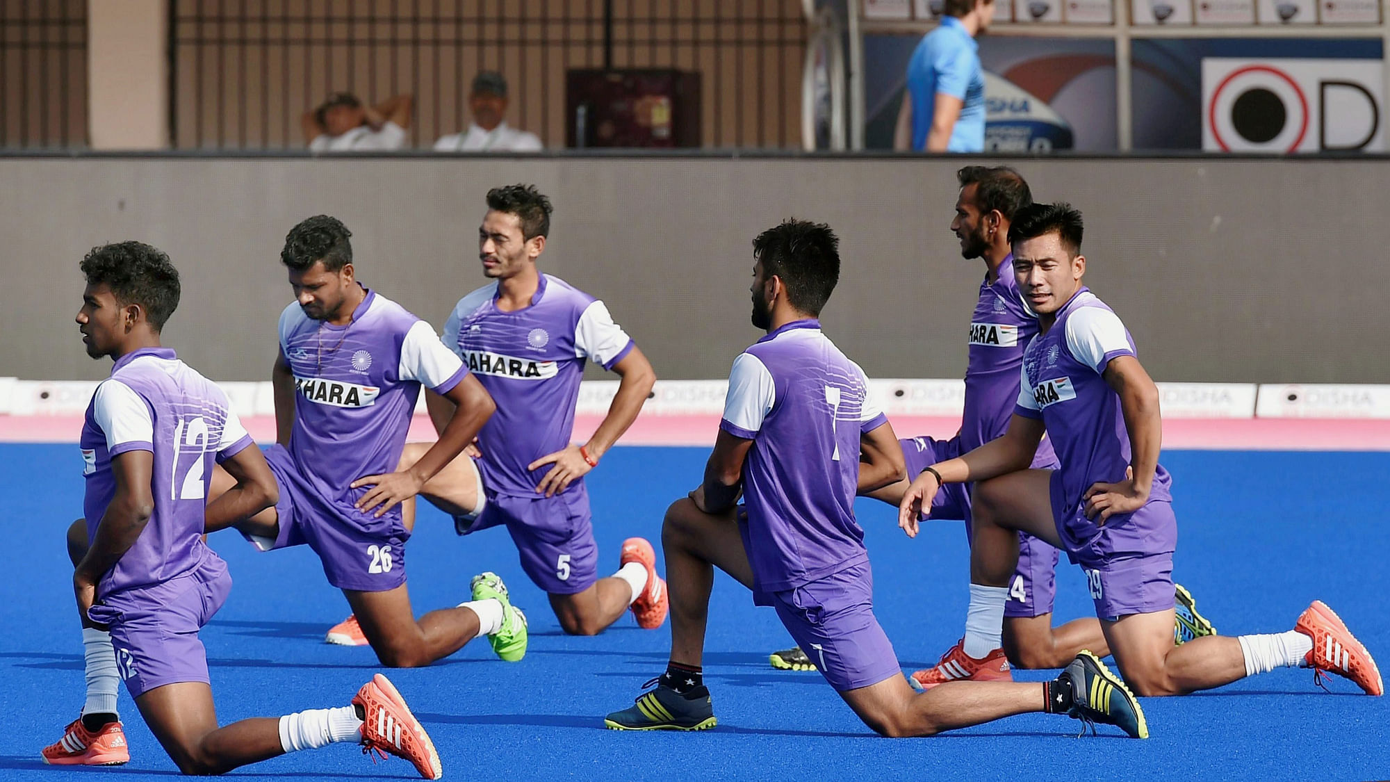 India take on Belgium in the quarter-final of the Hockey World League Final.