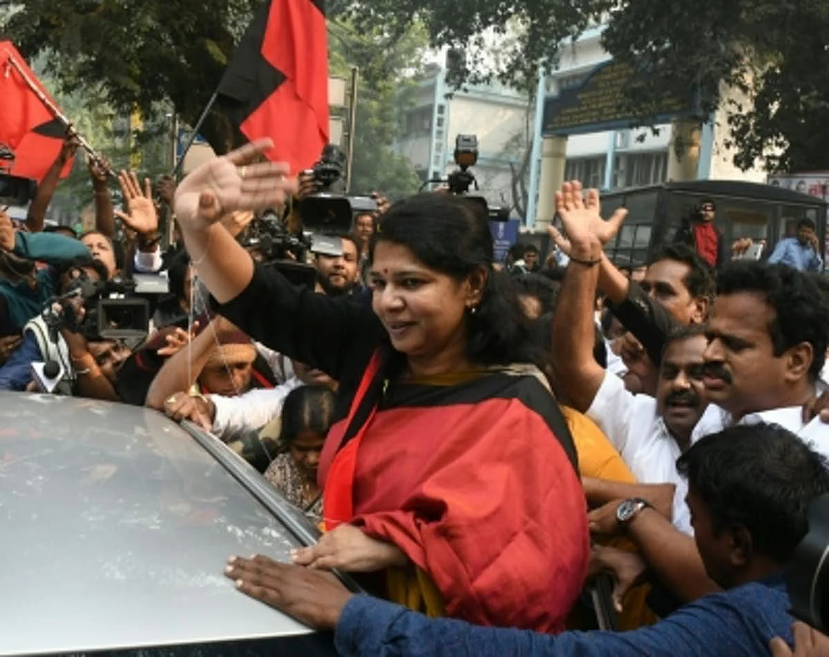 <p>Justice has triumphed, says Stalin; jubilant scenes witnessed outside Arivalayam, Kanimozhi’s house</p>