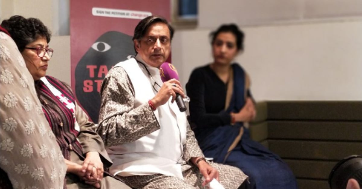 Talkingstalking Survivors Join Tharoor To Say Enough Is Enough