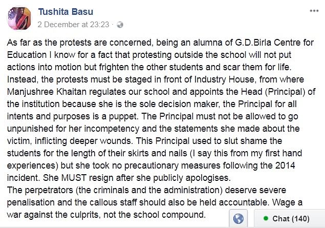 There was massive outrage against the Principal and staff of both schools, but the proprietors remained shut.