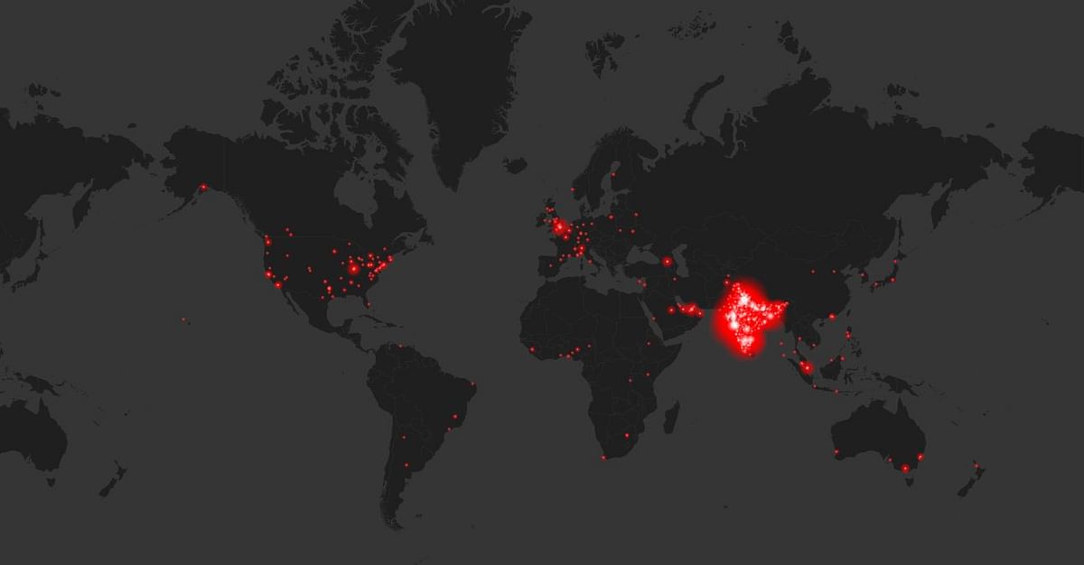  Twitter data  recorded over 1.9 million mentions of the elections on the platform since 1 December.