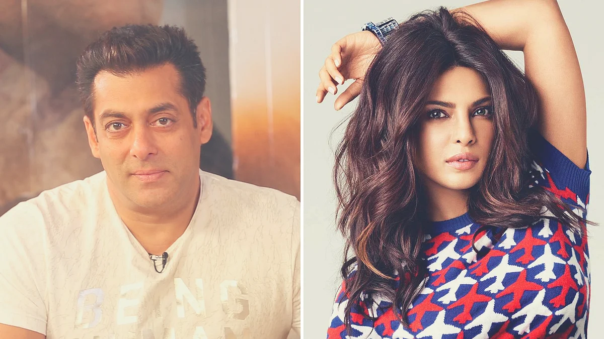 Salman Khan and Priyanka Chopra 