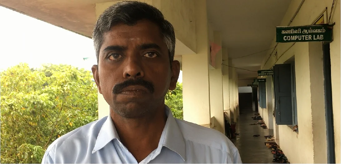 Principal Balu resurrected the school that was ravaged by the 2004 tsunami