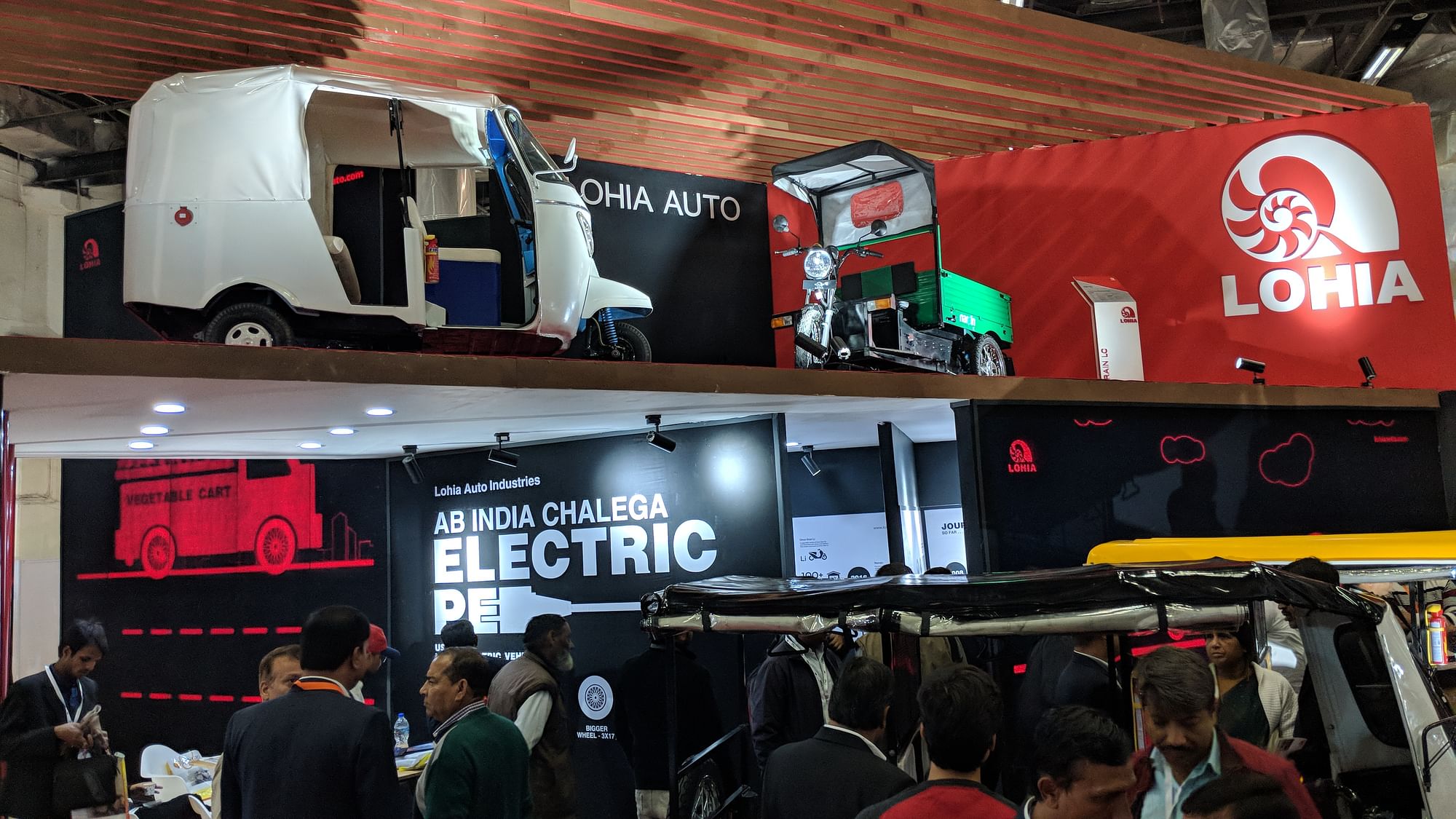 Electric Vehicle Expo has been a rickshaw mela.&nbsp;