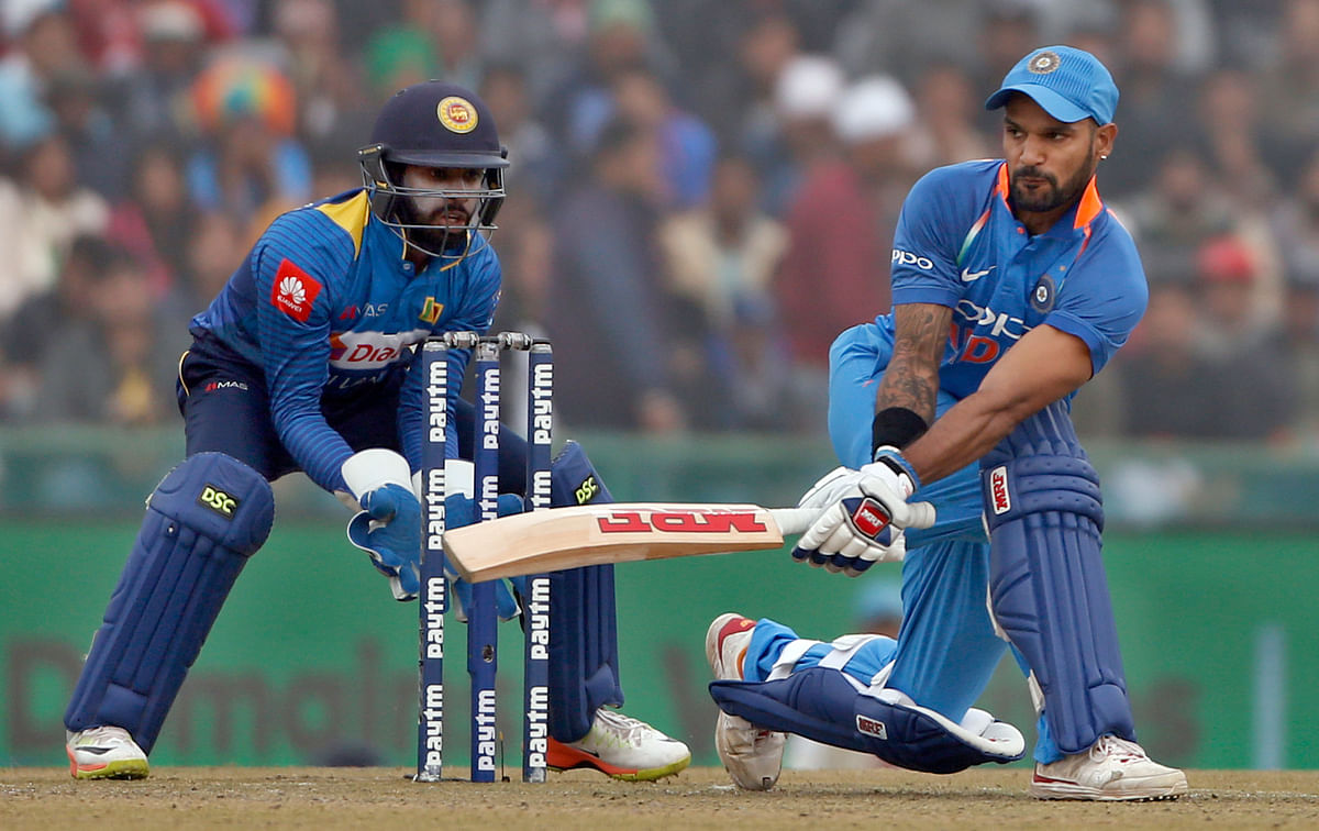 India thrash Sri Lanka by 141 runs in the second ODI in Mohali on Wednesday.