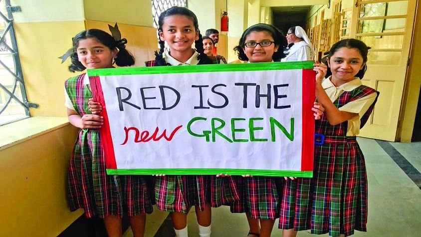 The Red is the New Green initiative aims at spreading awareness about menstrual waste management in an effective manner.&nbsp;