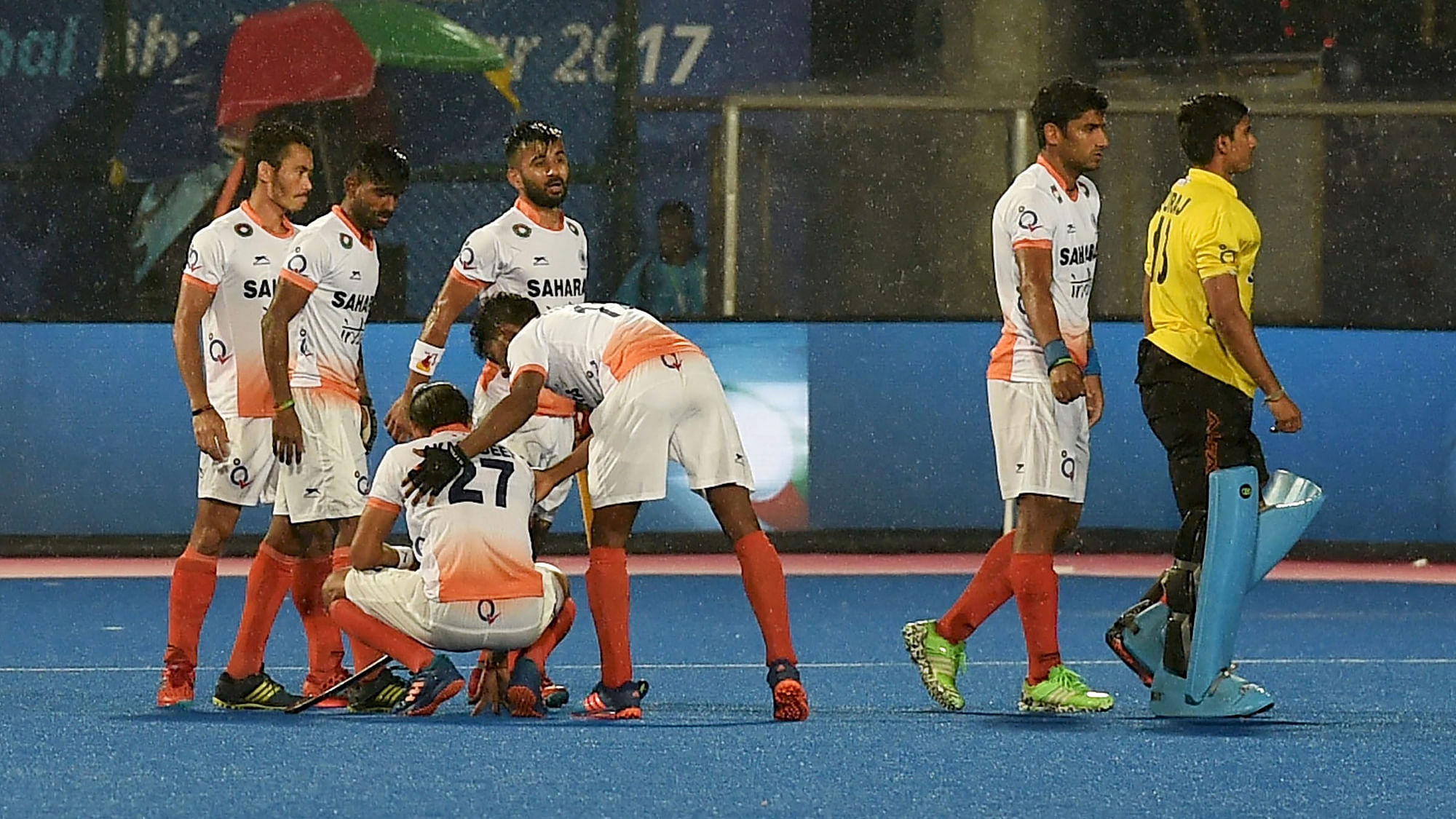 India lost 0-1 to Argentina in the semi-final match of the Hockey World League Final.&nbsp;