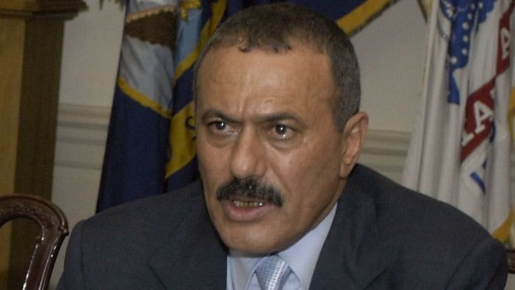 File photo of Former Yemeni President Ali Abdullah Saleh.